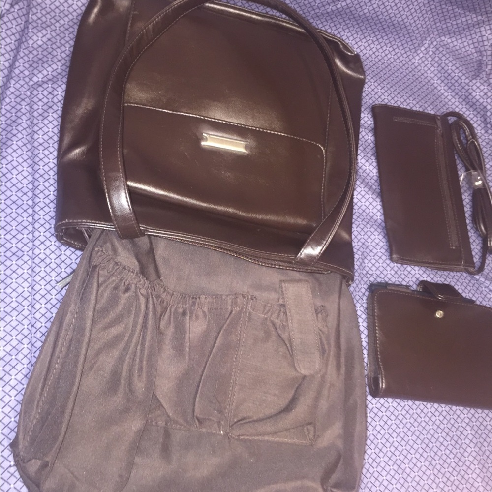 Satchel, Clutch & Organizer Tablet.  GUC - Picture 4 of 8
